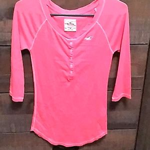 NWOT Hollister Pink Top